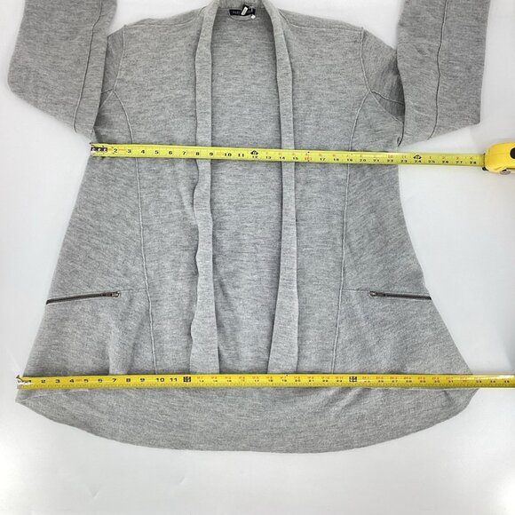 Eileen Fisher Women’s Gray Boiled Merino Wool Jacket Capsule Wardrobe Size M - Picture 5 of 11